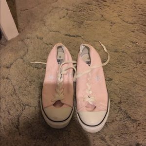 Pink converse